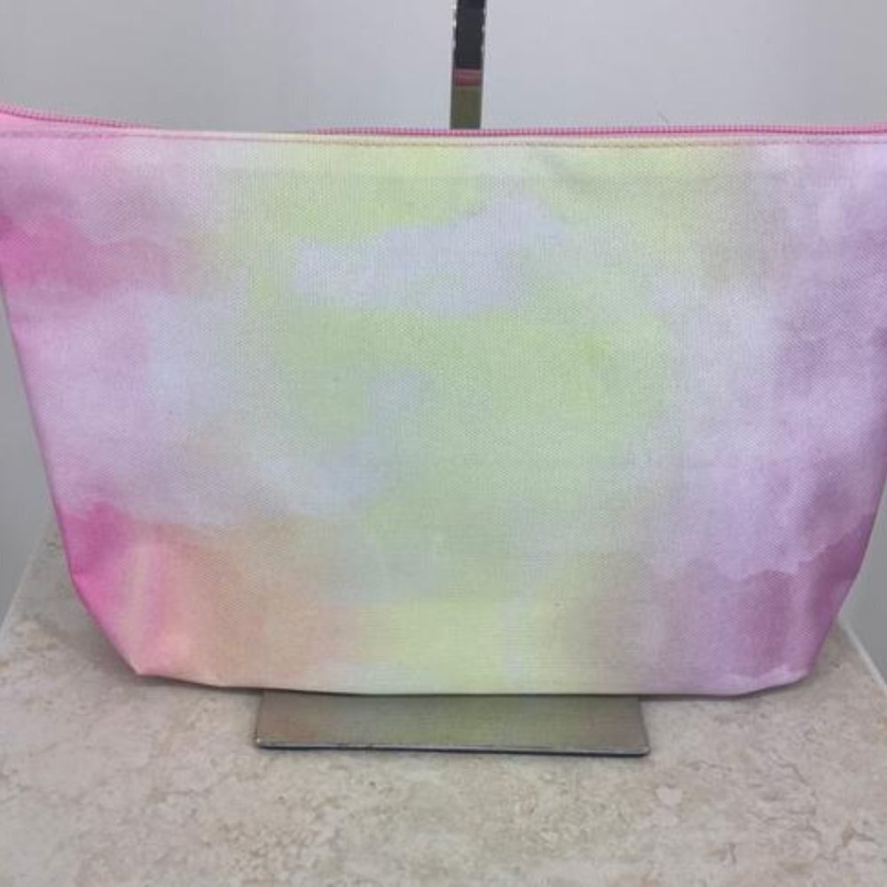 Poolside Wet/Dry Wristlet Multicolor Poly-nylon Beach Bag 11.25"L x 3"W x 7"H - Picture 2 of 12